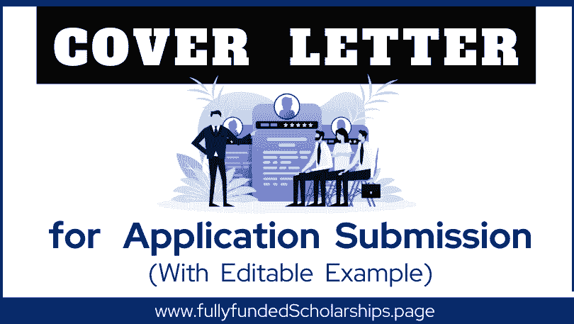 Cover Letter for Scholarship Applications To Convince Committee