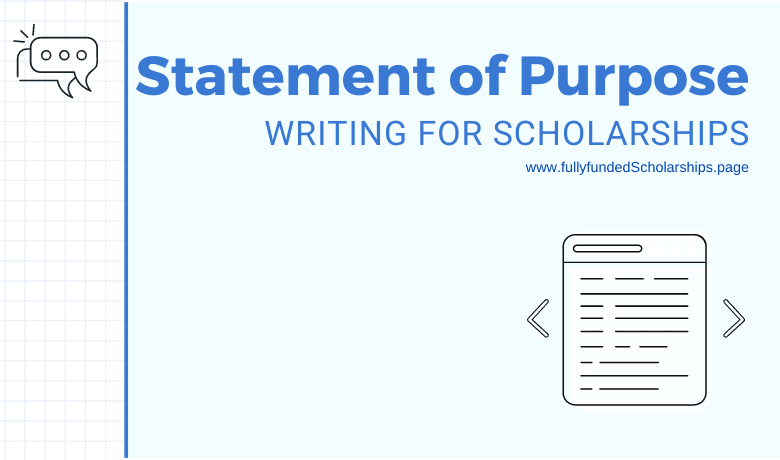 Statement of Purpose SOP for Scholarship Application