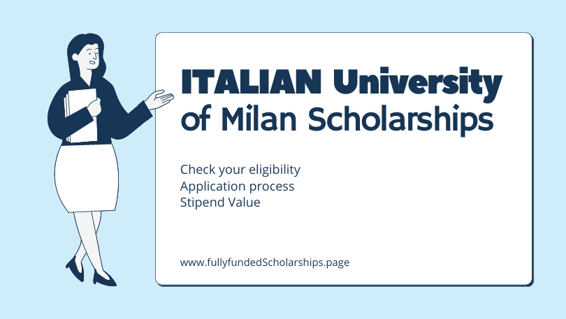 Italian University of Milan Scholarships 2024 for International Students